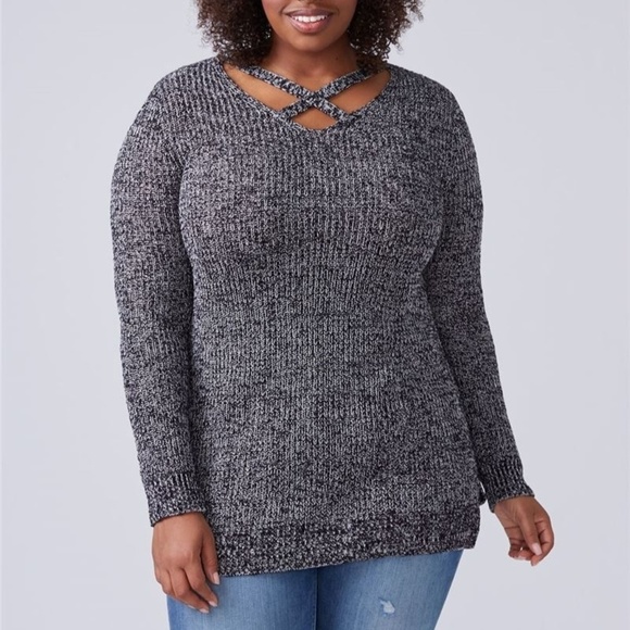 lane bryant plus size sweaters